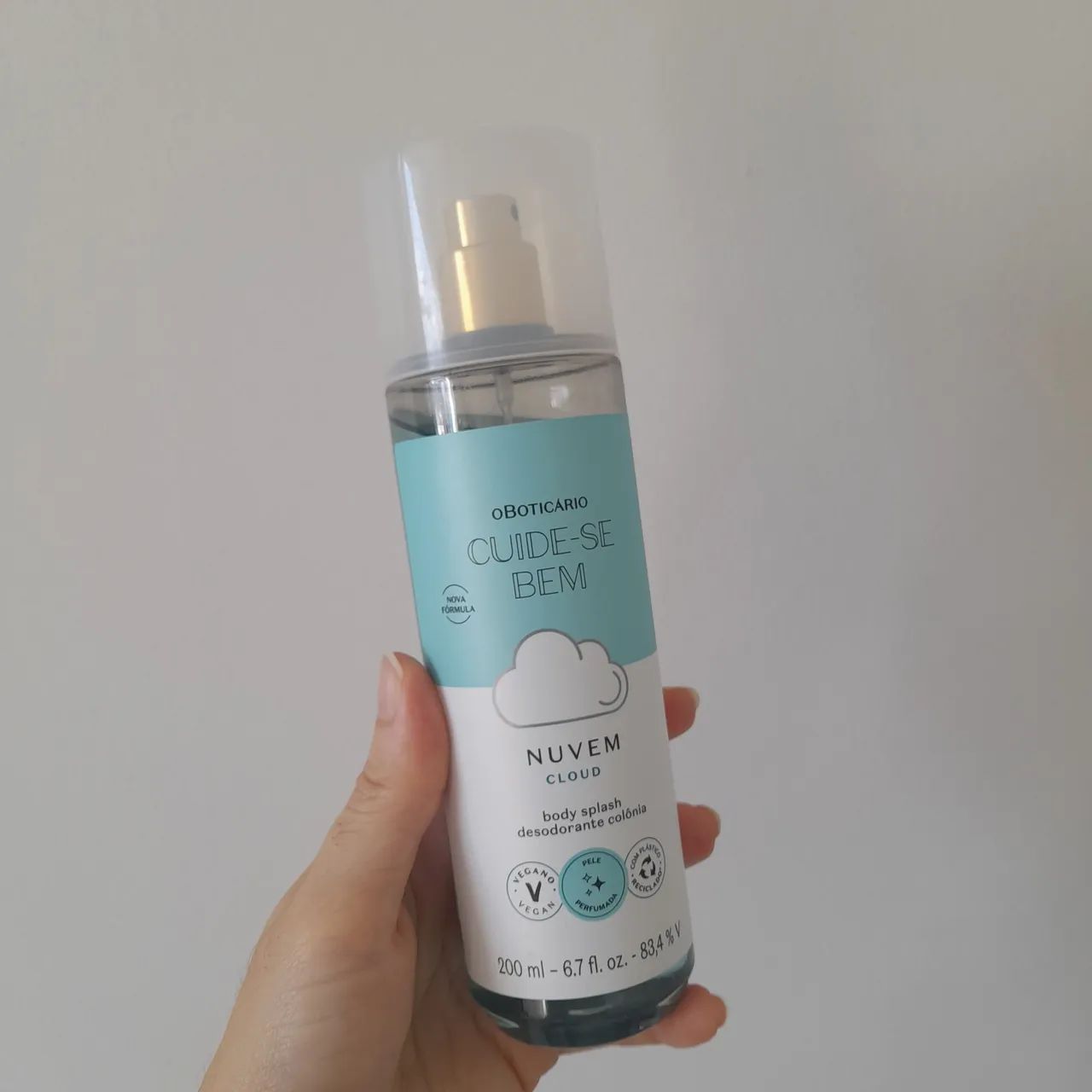Body splash Cuide-se Bem Nuvem