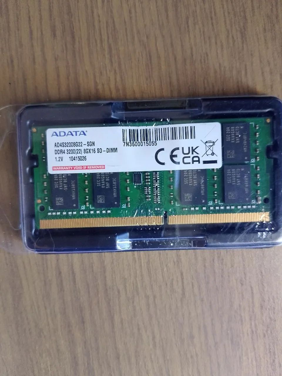Memória 8Gb Adata DDR4 3200 Notebook Nova - envio olxpay