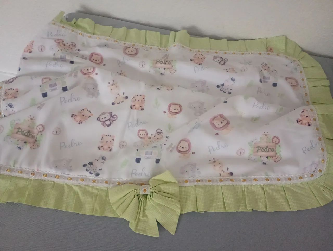 Manta de bebê personalizada