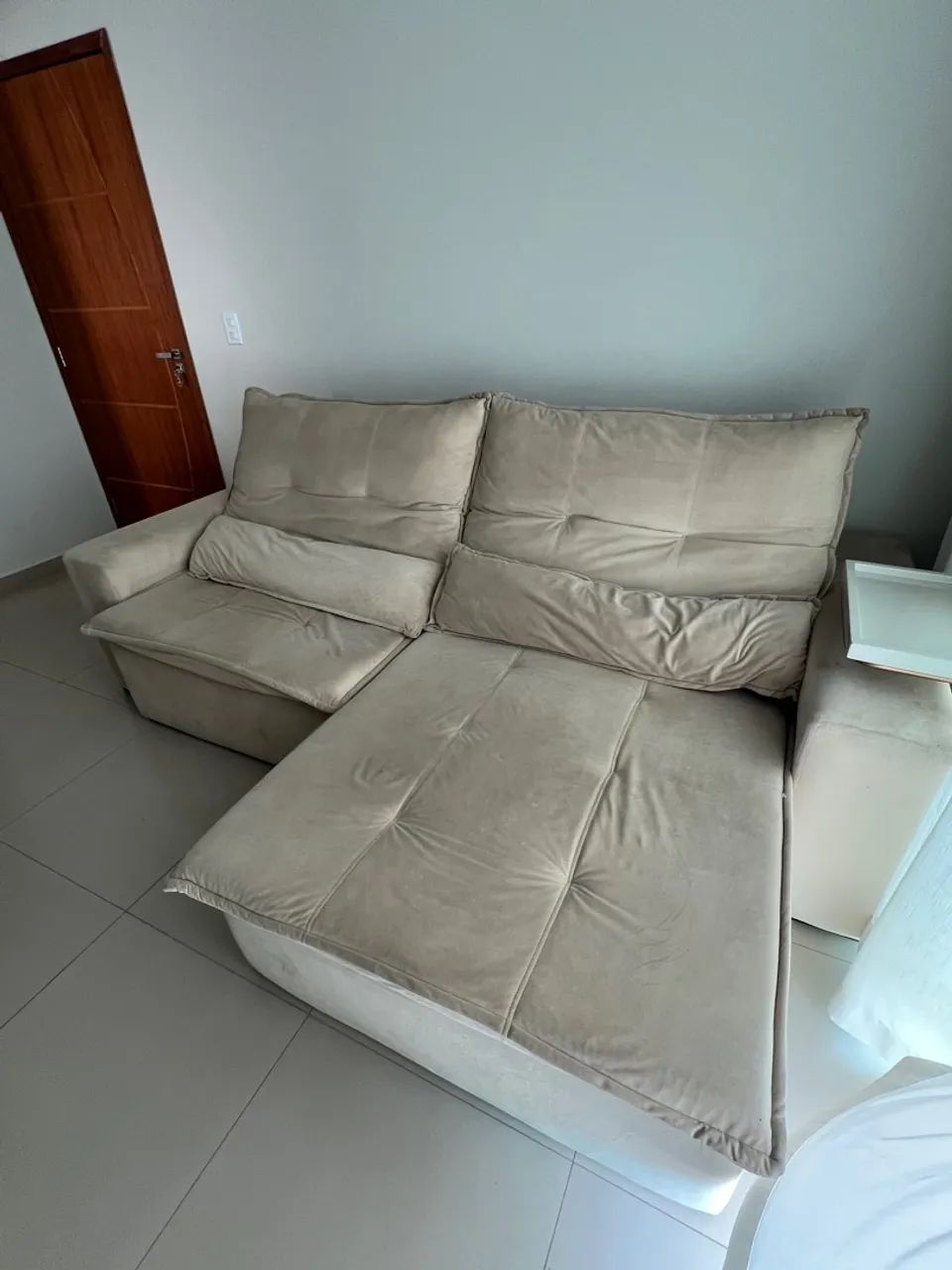 Vendo sofá retrátil seminovo - Foto 3