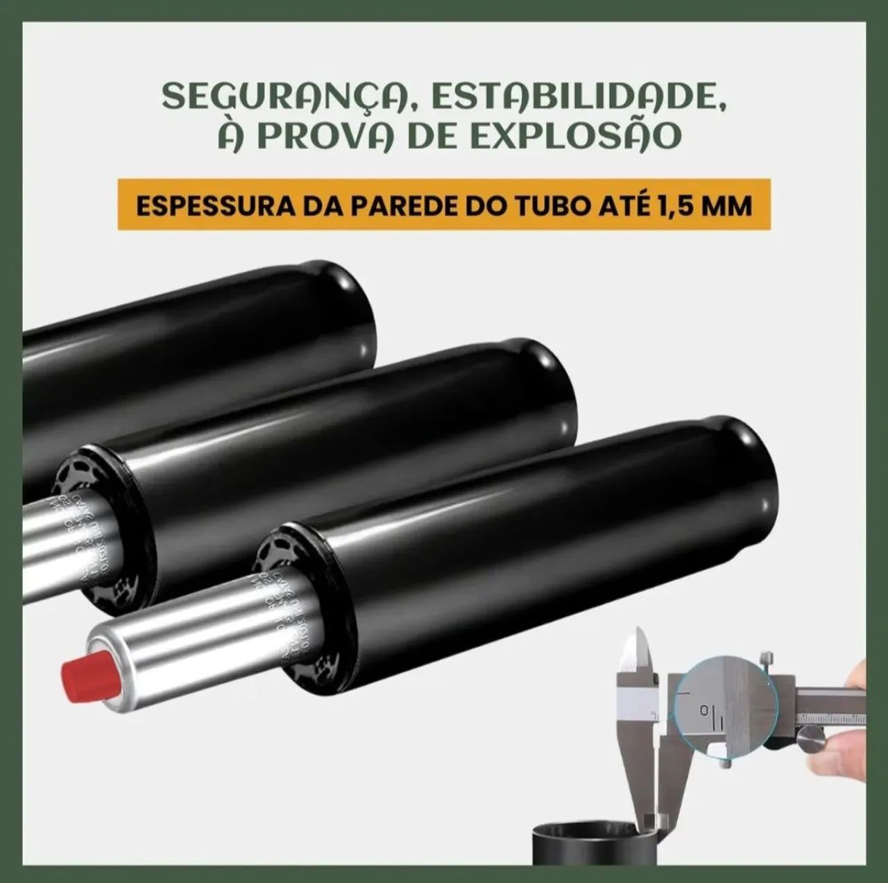Pistão Coluna A Gás Para Cadeiras. - Foto 3