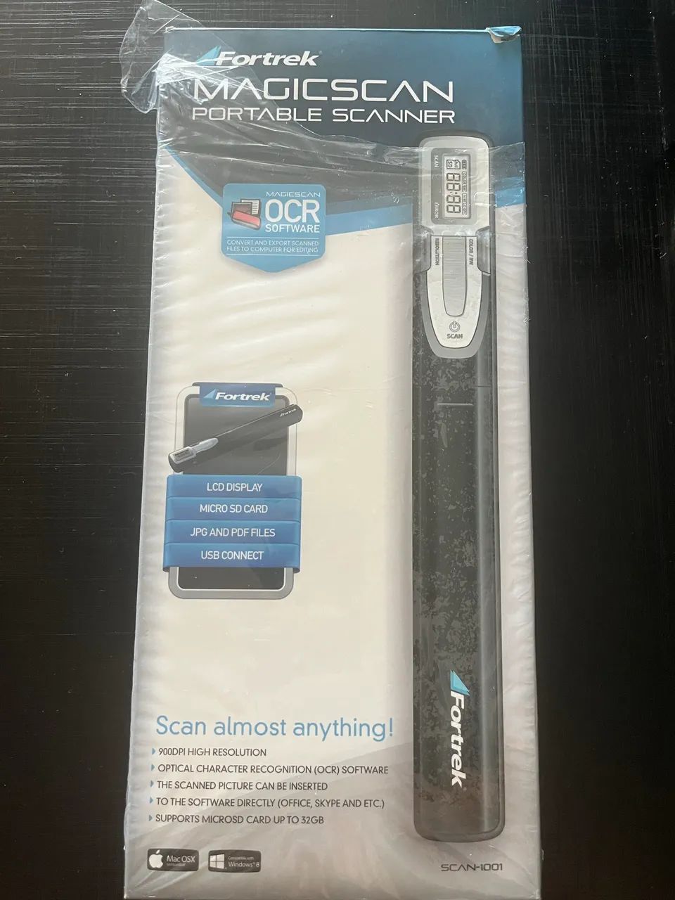 Fortrek MagicScan Portable Scanner SCAN-1001