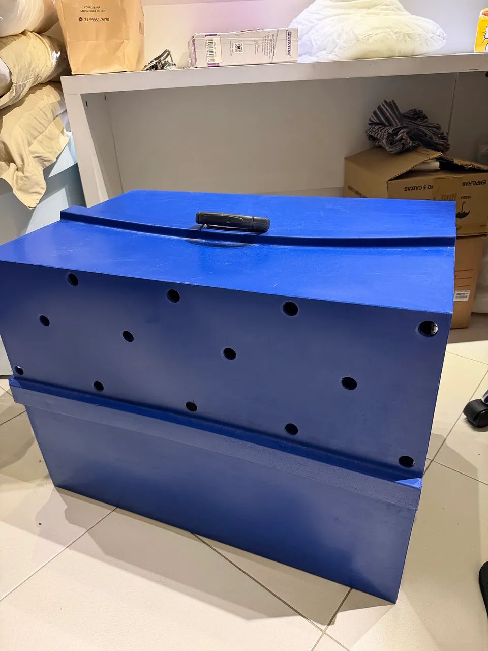 Caixa de Transporte para Cão - Porte Médio - Foto 2