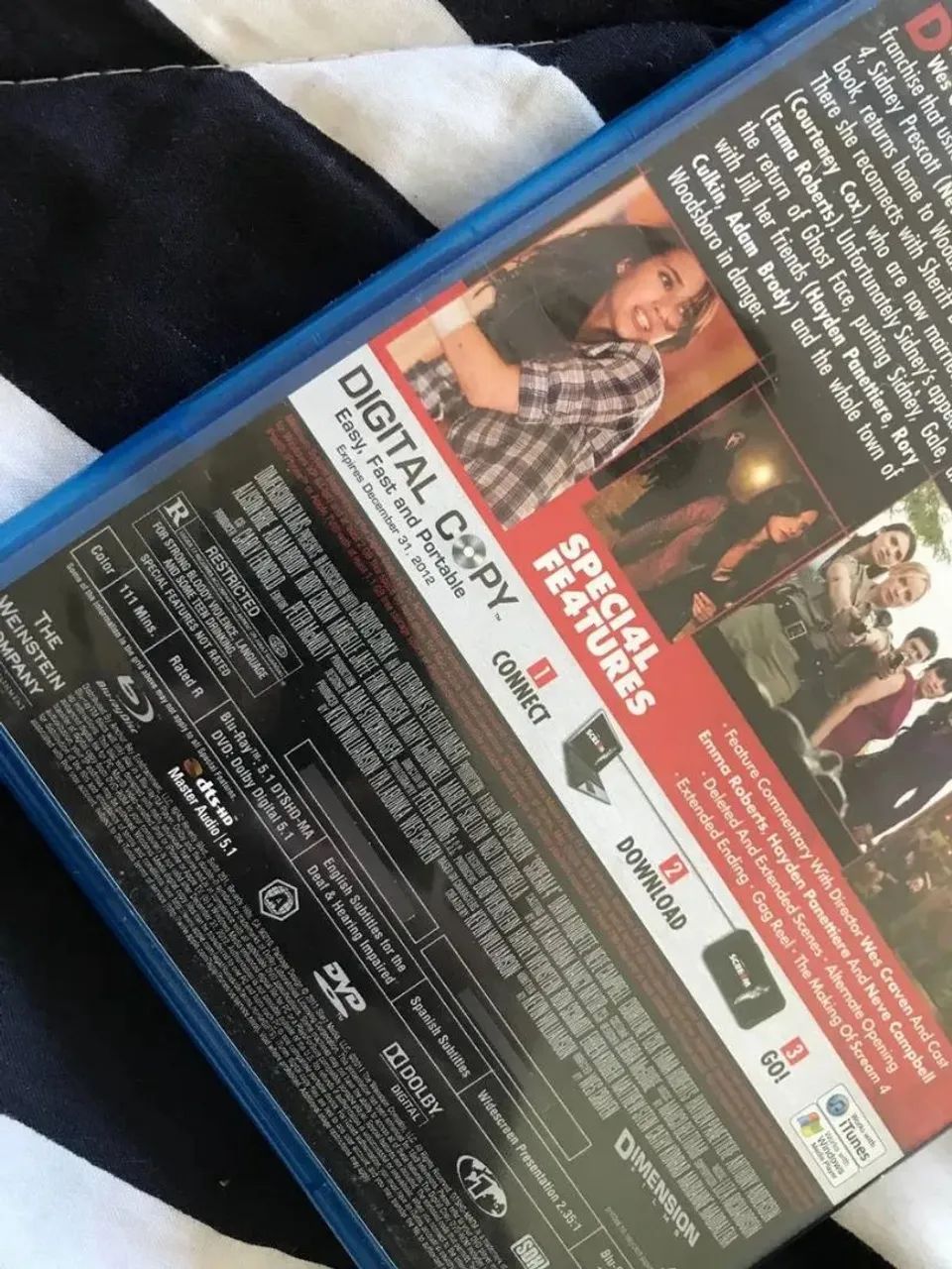 Blu ray Pânico 4 importado - Foto 2