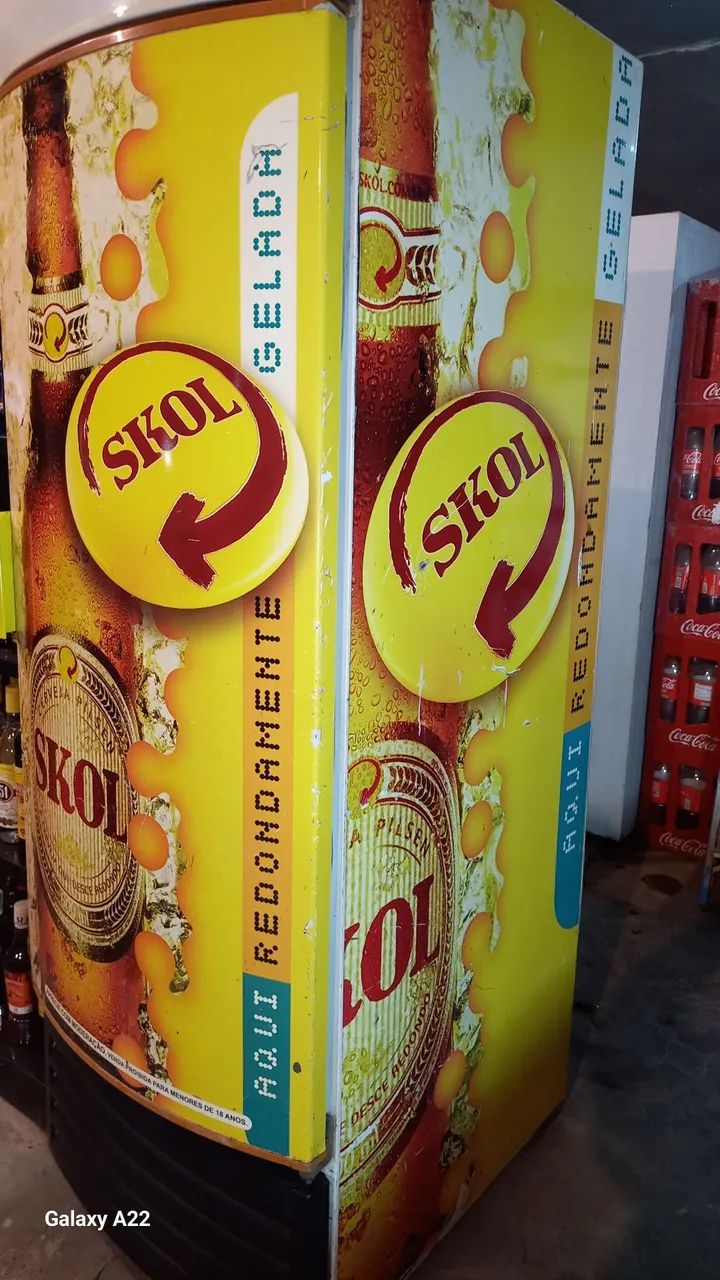 Vendo uma cervejeira metal frio em excelente estado de funcionamento 