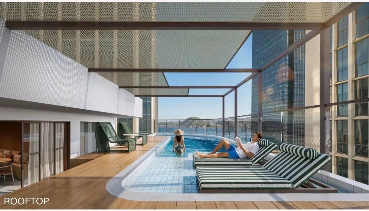 STUDIO com 24 metros quadrados com 1 quarto em Centro - Rio de Janeiro - RJ