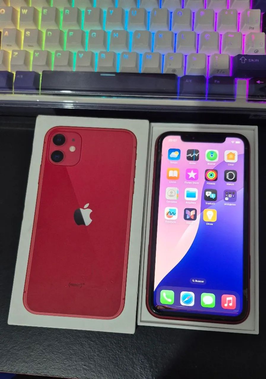 Vendo iphone 11 64gb, todo original e com caixa - Foto 4