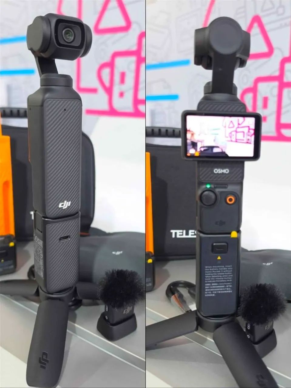 Câmera DJI Osmo Pocket 3 - Kit combo Completo  - Foto 3