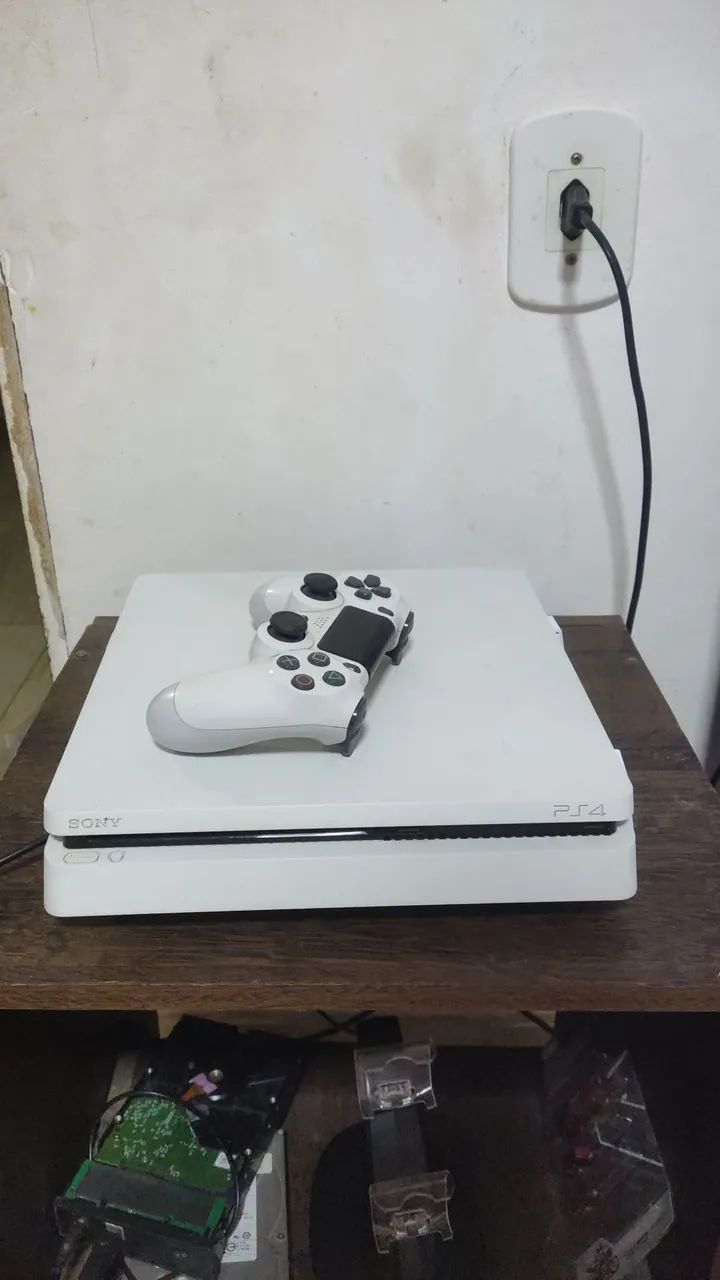 Ps4 branco 1 tera - Foto 3