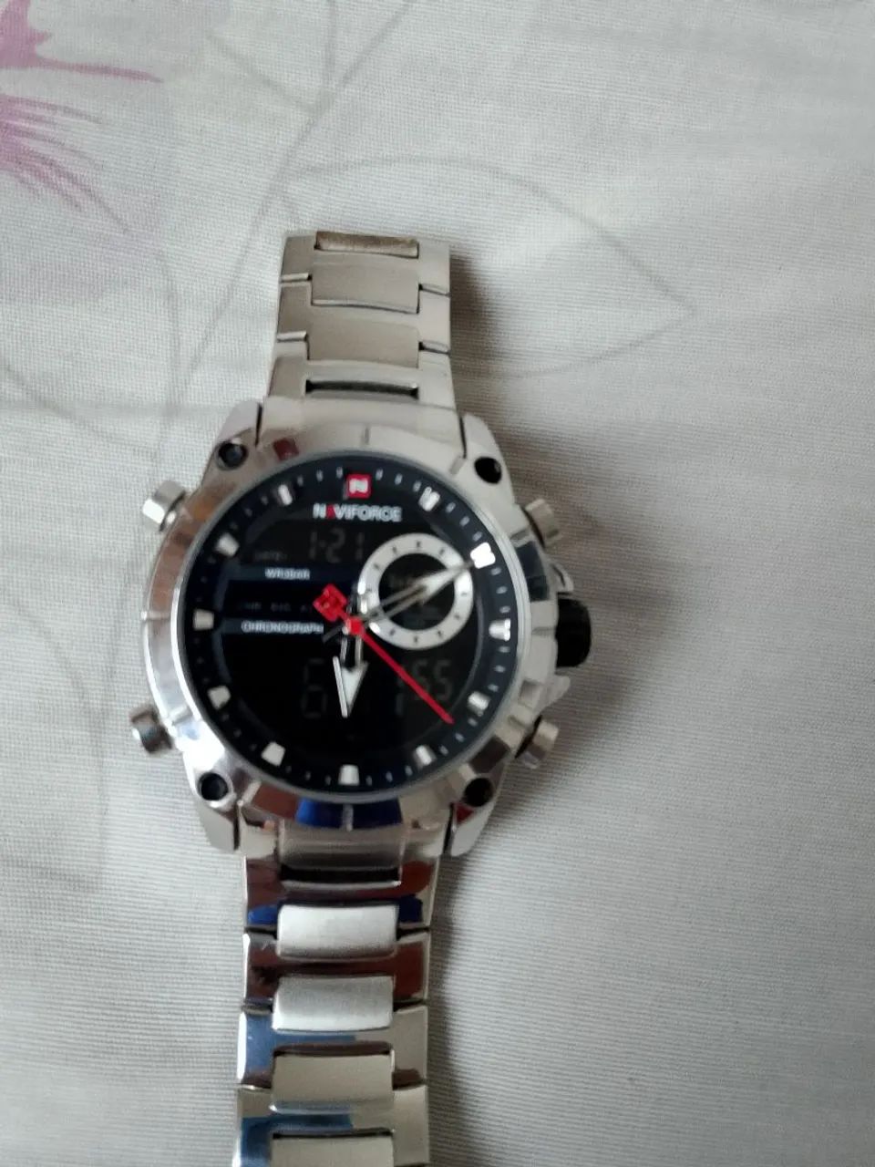 Relógio NaviForce original analógico e digital a prova d'água  - Foto 4