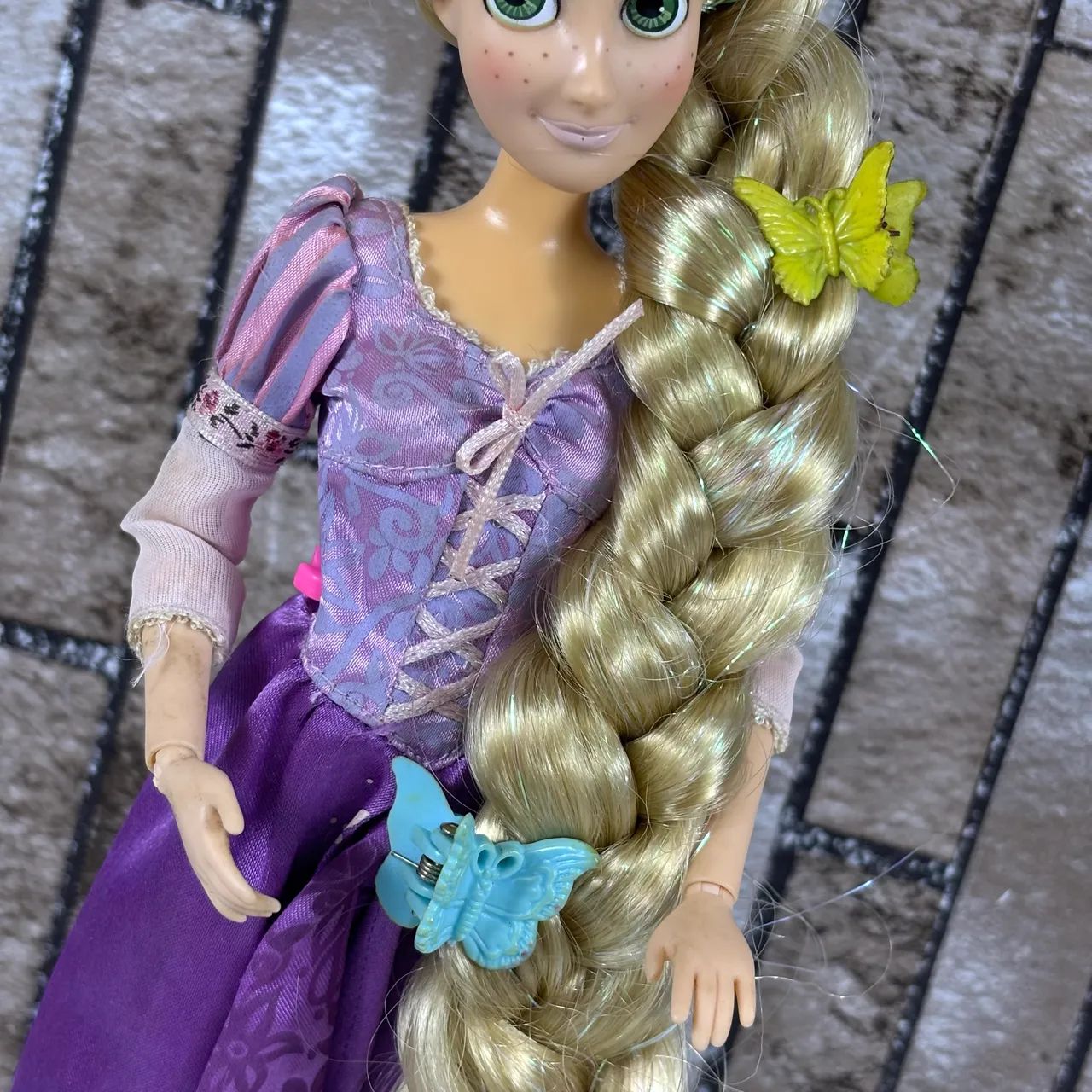 Boneca Princesa Rapunzel Articulada - Disney Parks 2017 - Foto 3