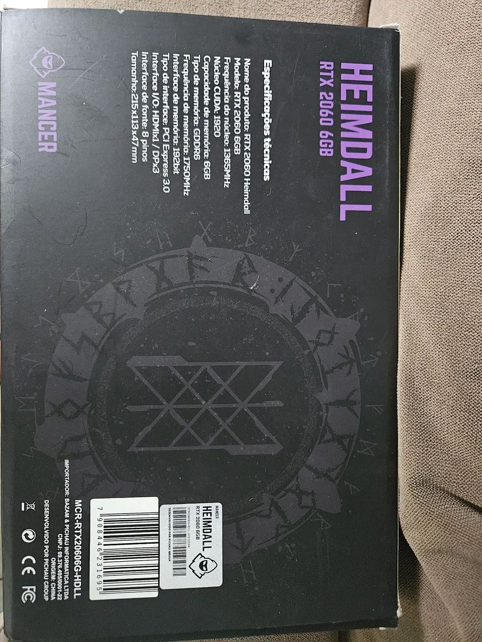 Placa de Vídeo RTX 2060 6gb - Foto 2