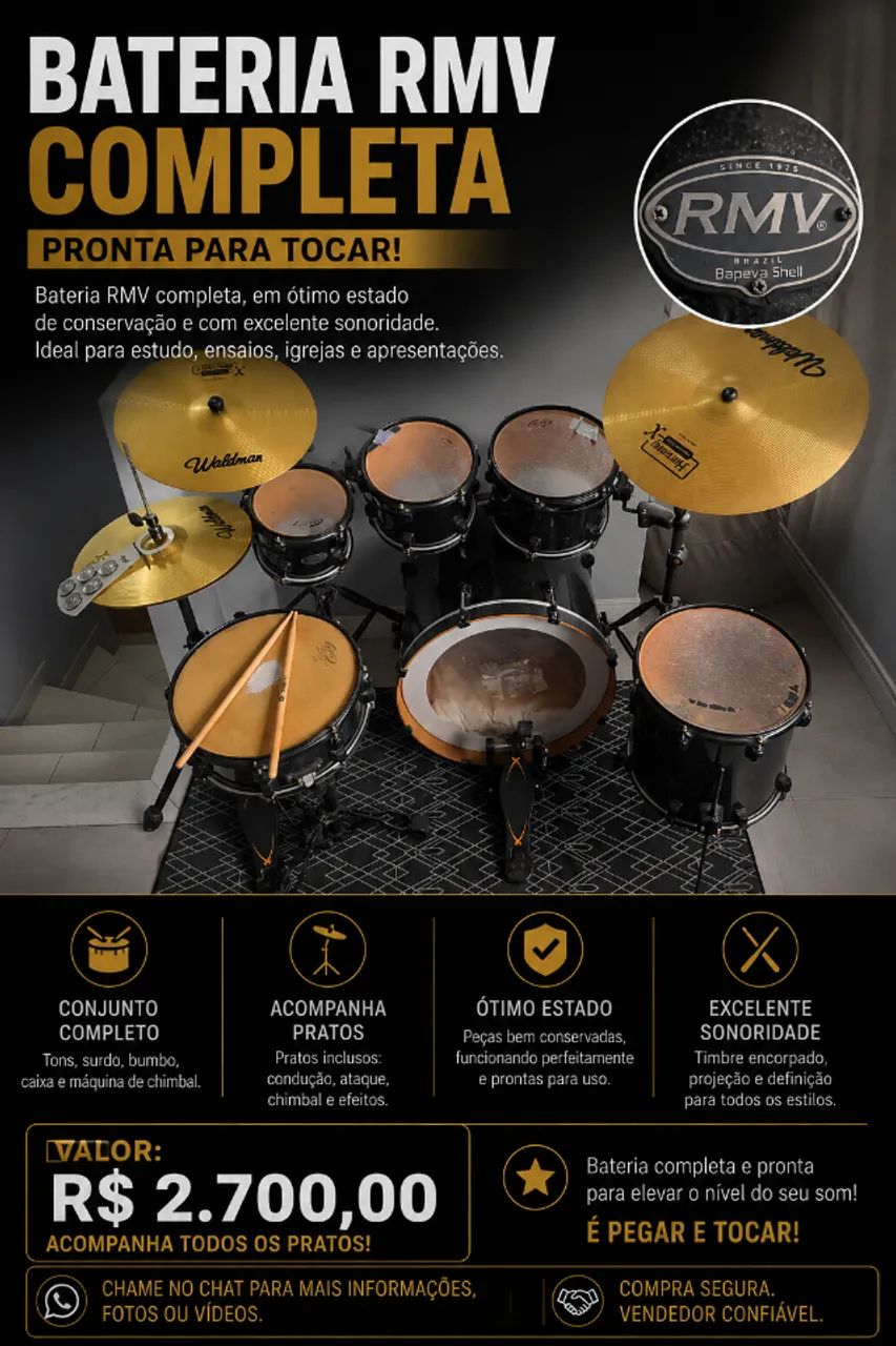 Bateria RMV Concept Bapeva Shell