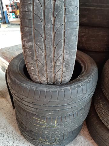 Pneu 195 55 15 Firestone perfil baixo jogo usado