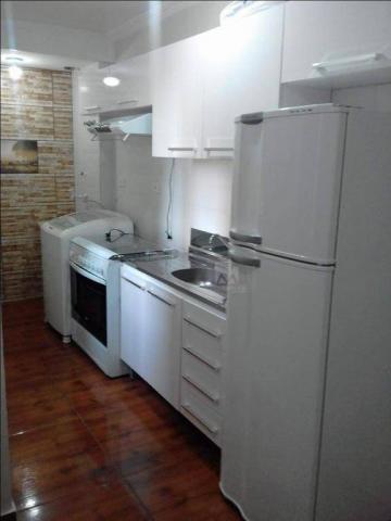 Apartamento mobiliado com 2 dormitórios para alugar, 44 m² por r$ 1.150/mês - capão raso - - Foto 2