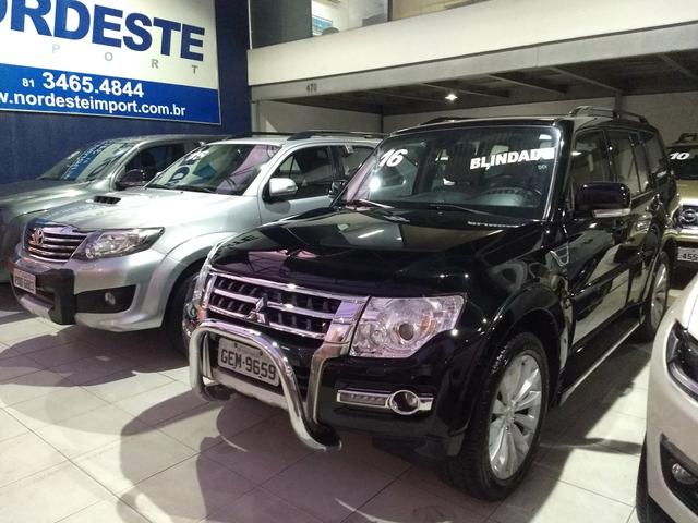 Mitsubishi Pajero Full Hpe 2016 Blindado Nível IIIA Blindart - Foto 2