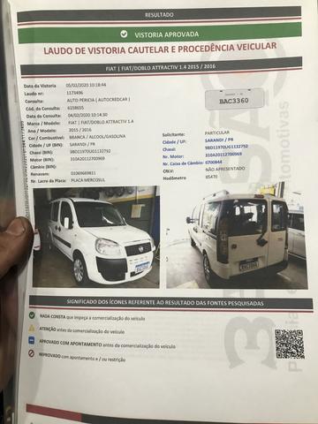 Doblo 1.4 7 lugares 2016 carro 7 lugares e serve pra trabalhar - Foto 10