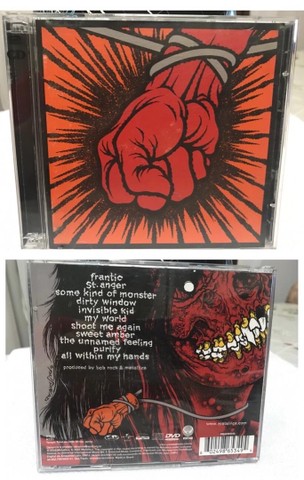 CD original duplo Metallica St. Anger
