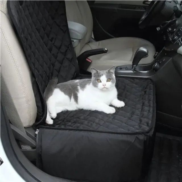 assento para transporte de animais no carro com ziper