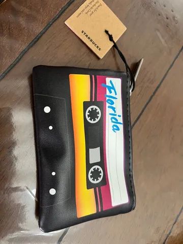 Porta moedas bolsinha Starbucks com zíper importada  - Foto 2