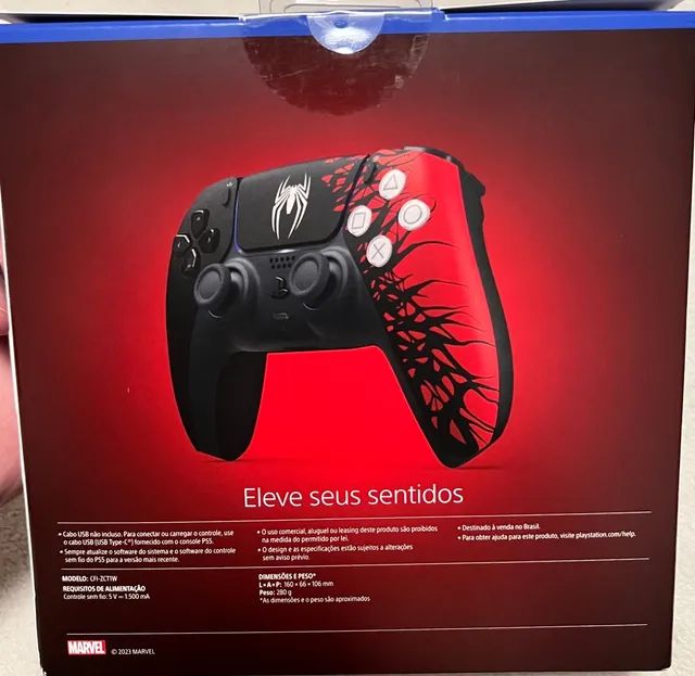 Controle sem Fio Dualsense Edição limitada Marvel's Spider-Man 2