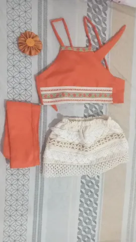 Fantasia Moana Baby  Roupa Infantil para Menina Usado 74330357