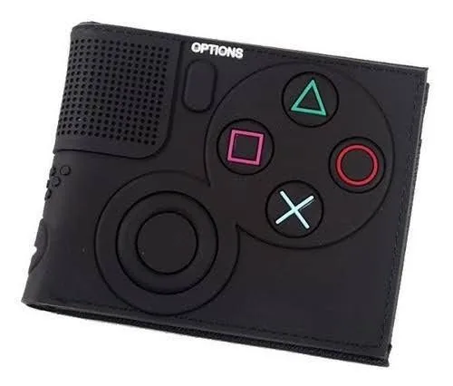 Carteira Playstation Dualshock 4 Emborrachada