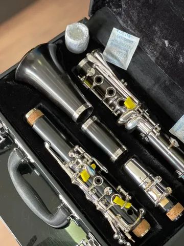 Clarinete si bemol - madeira - grenadilha - Schieffer - novo - aceito trocas - parcelo 21x