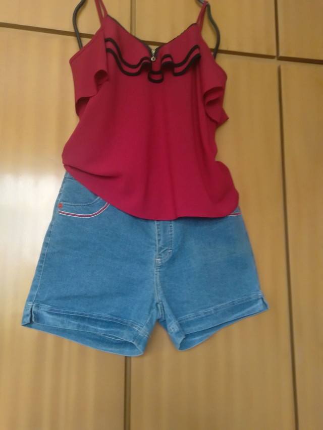 BLUSA E SHORTS - Foto 4