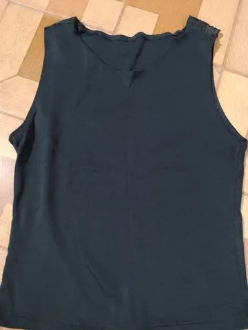 Blusa básica preta - Foto 2