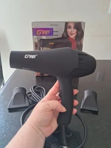 Secador De Cabelo Coluna Preto Profissional Mega Bell