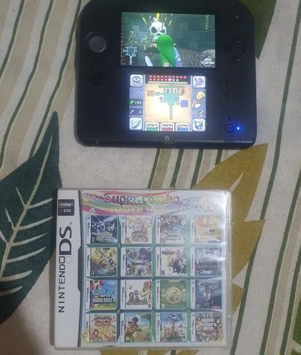 NINTENDO DS BATERIA 100% MUITOS JOGOS E OS MELHORES JOGOS. GAME PORTÁTIL EXCELENTE - Foto 2