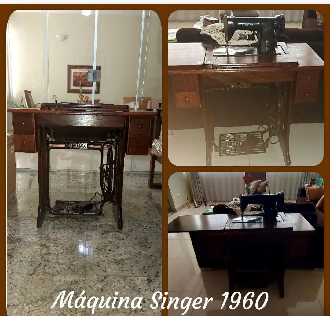 Máquina de Costura Singer Antiga