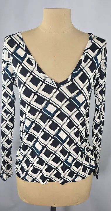 Blusa Animalle - Geométrica - Manga Longa - Foto 2