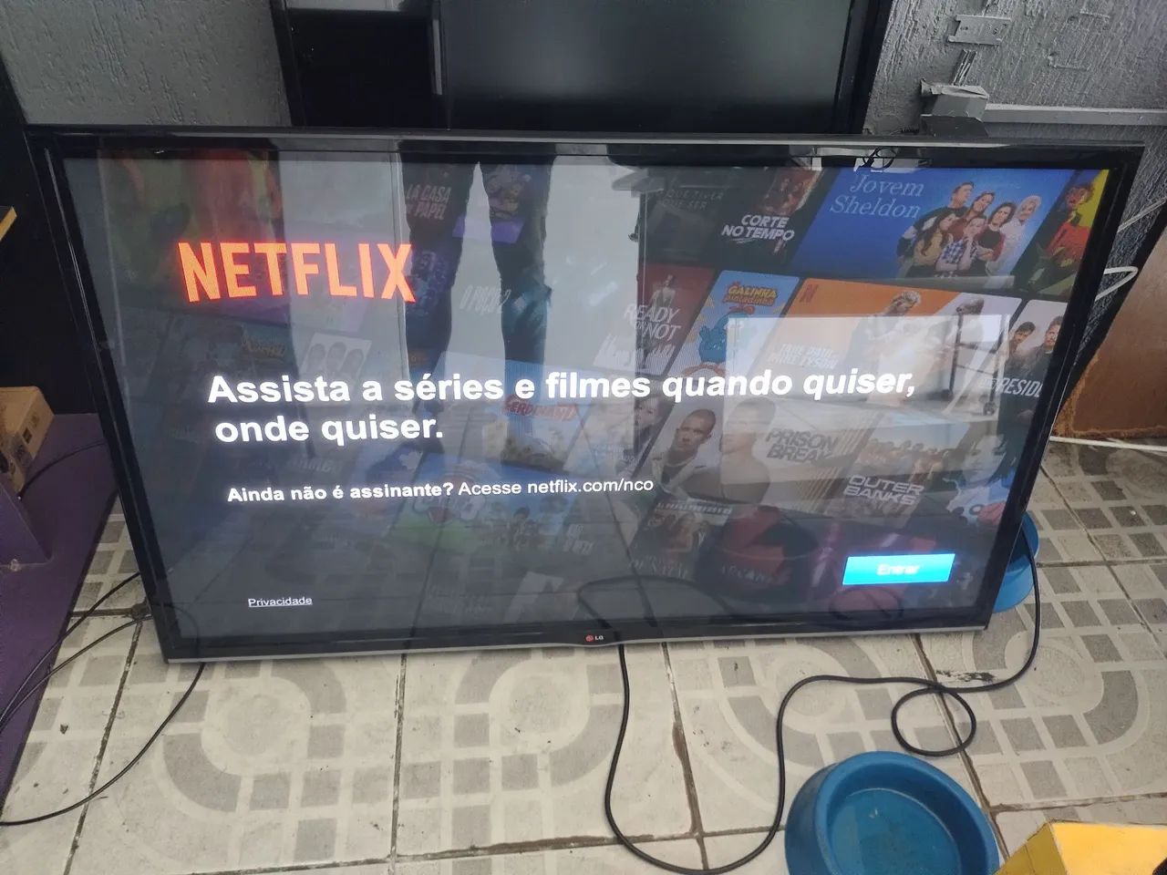 Vendo Smartv LG 55 polegadas top de linha em estado de nova com wi-fi integrado R$ 1500,00 - Foto 4