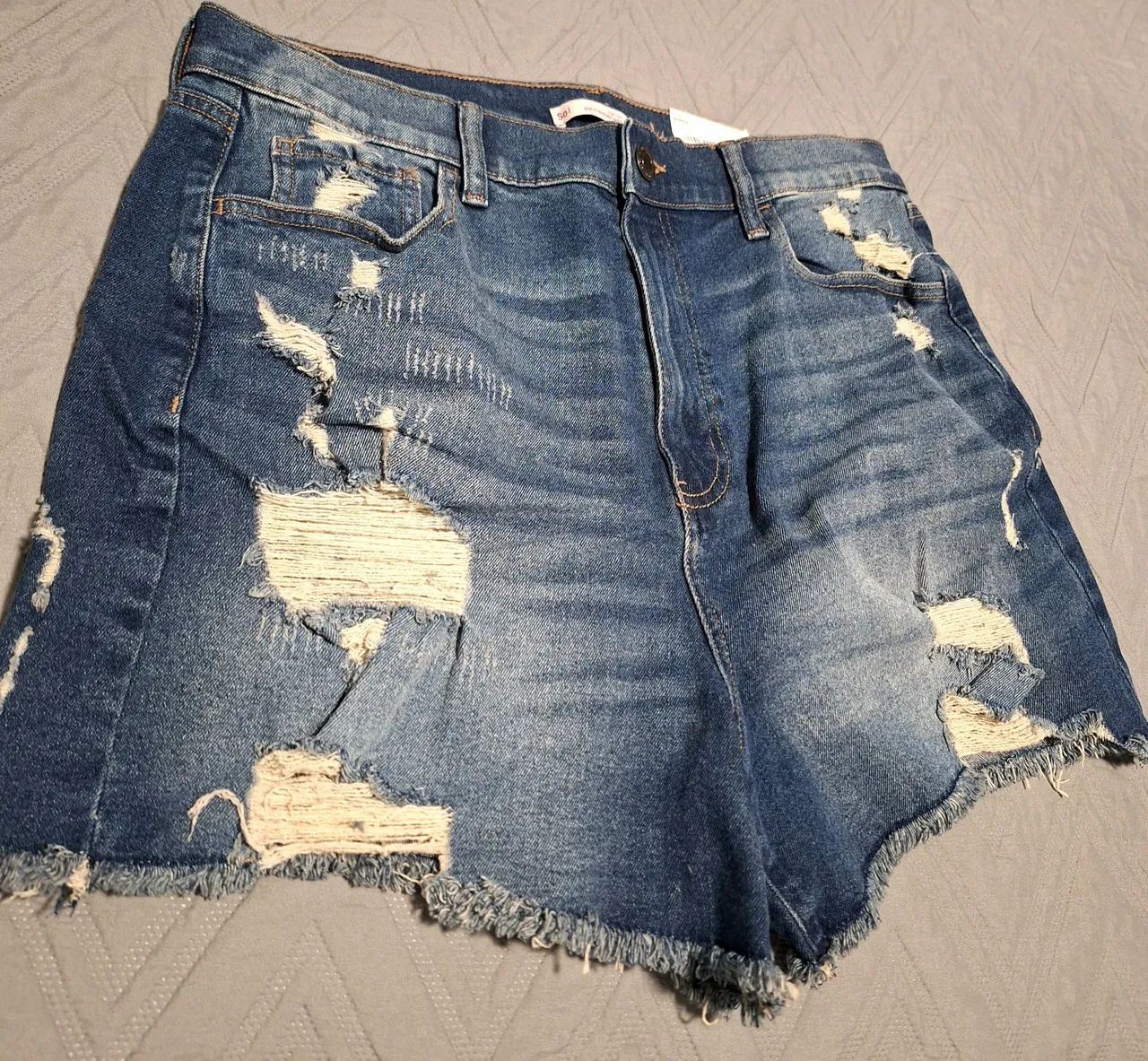 Short Jeans Azul NOVO - Foto 4