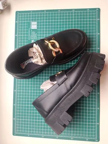 Sapato social preto tamanho 36, usado 1vez - Foto 2