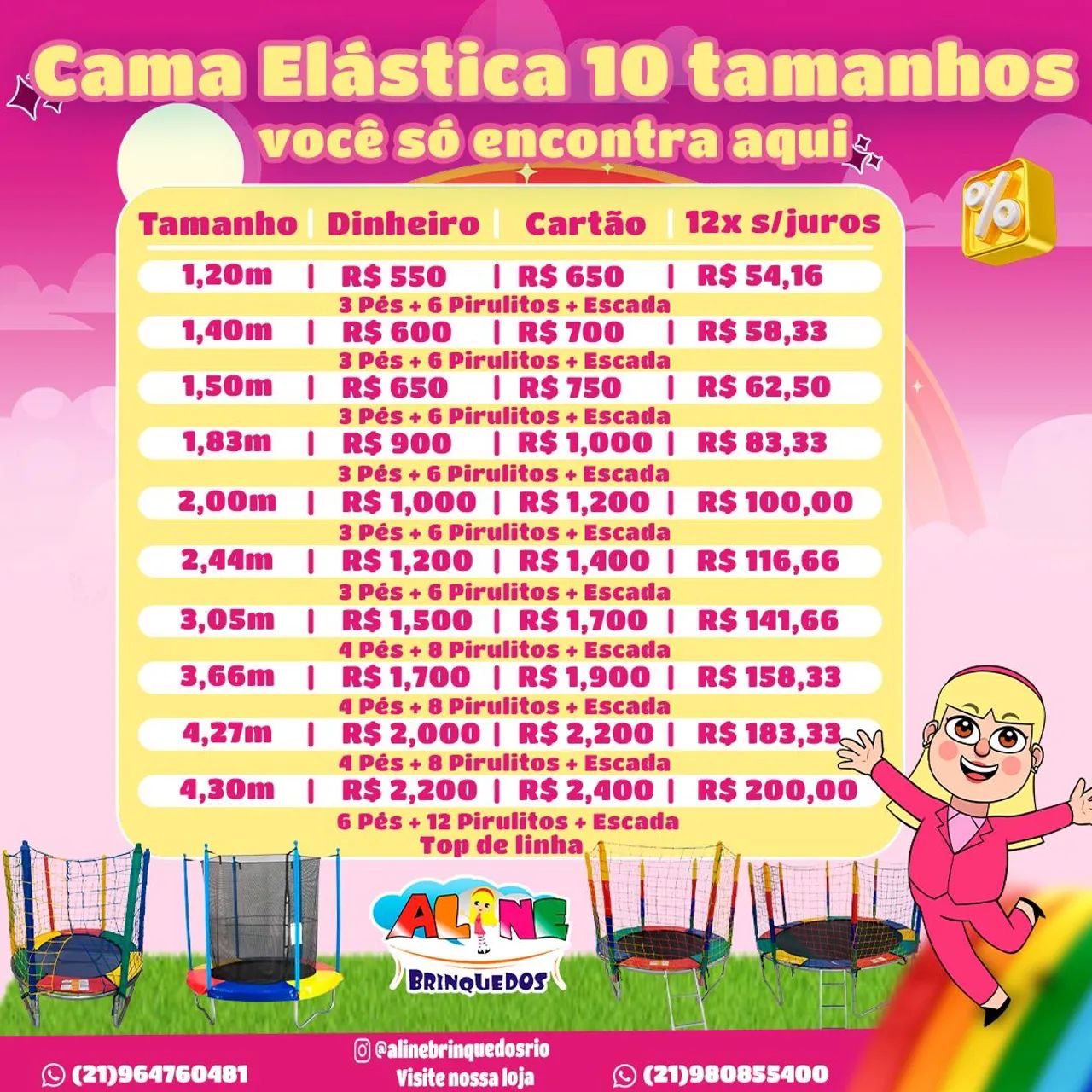 Cama Elástica 3.66M - Foto 5
