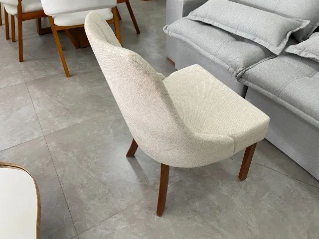 Cadeira de Jantar com Estrutura Reforçada - Design Moderno e Elegante! - Foto 2
