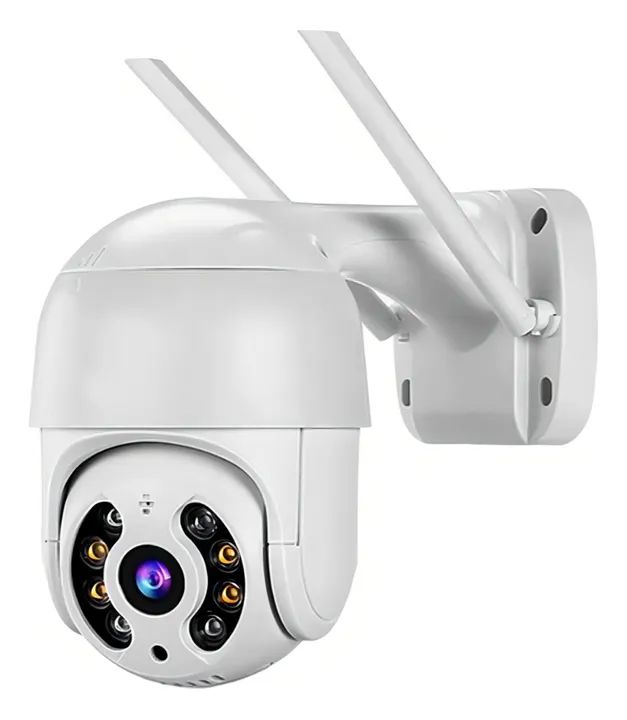 Câmera Externa Wi-Fi Smart Camera ABQ-A8 Ip Prova D'água Infravermelho HD Cor Branco