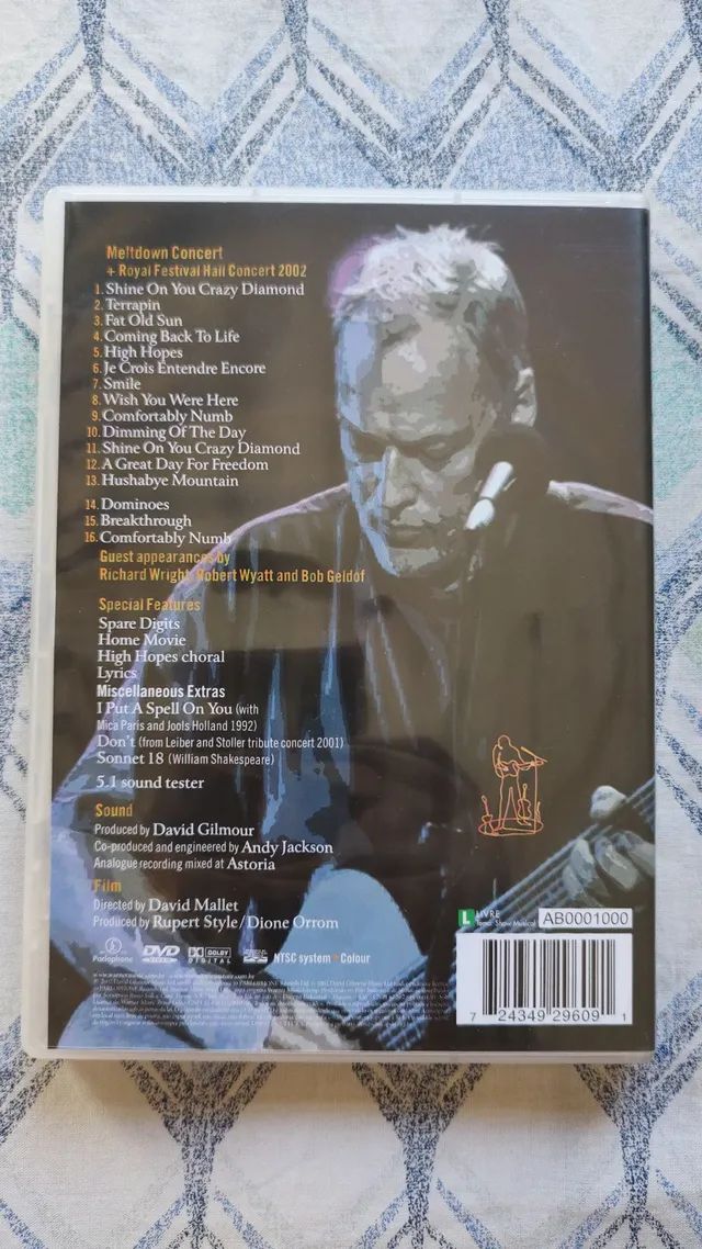 DVD David Gilmour in Concert - Foto 2