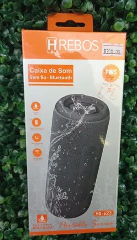 caixa de som bluetooth  hrebos hs 623 a 