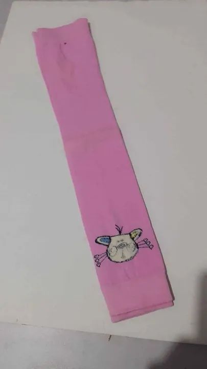 Meia calça de malha, infantil, Tam. P sem uso - Foto 3