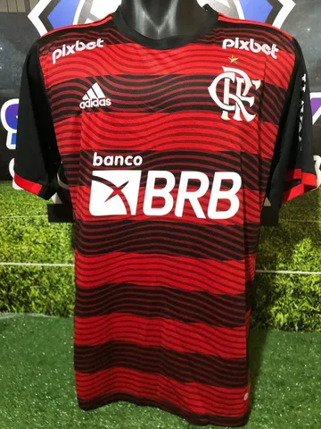 Camisa de Futebol Flamengo - Tamanho GG