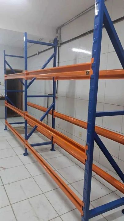 Prateleiras de Aço reforçada - Porta Pallts - Foto 3