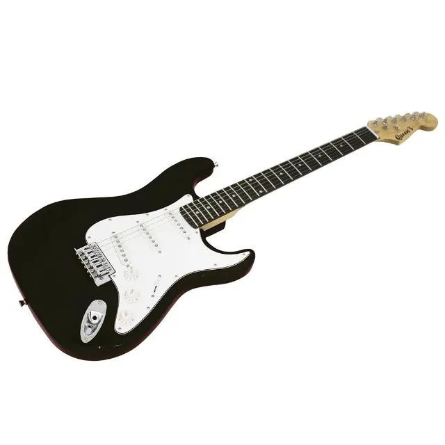 Guitarra Elétrica Queen?s D137546 Preta e Branca - Foto 3