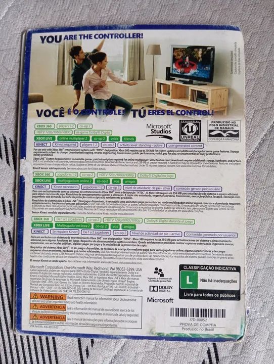 Jogo  Kinect Adventures! - Foto 5