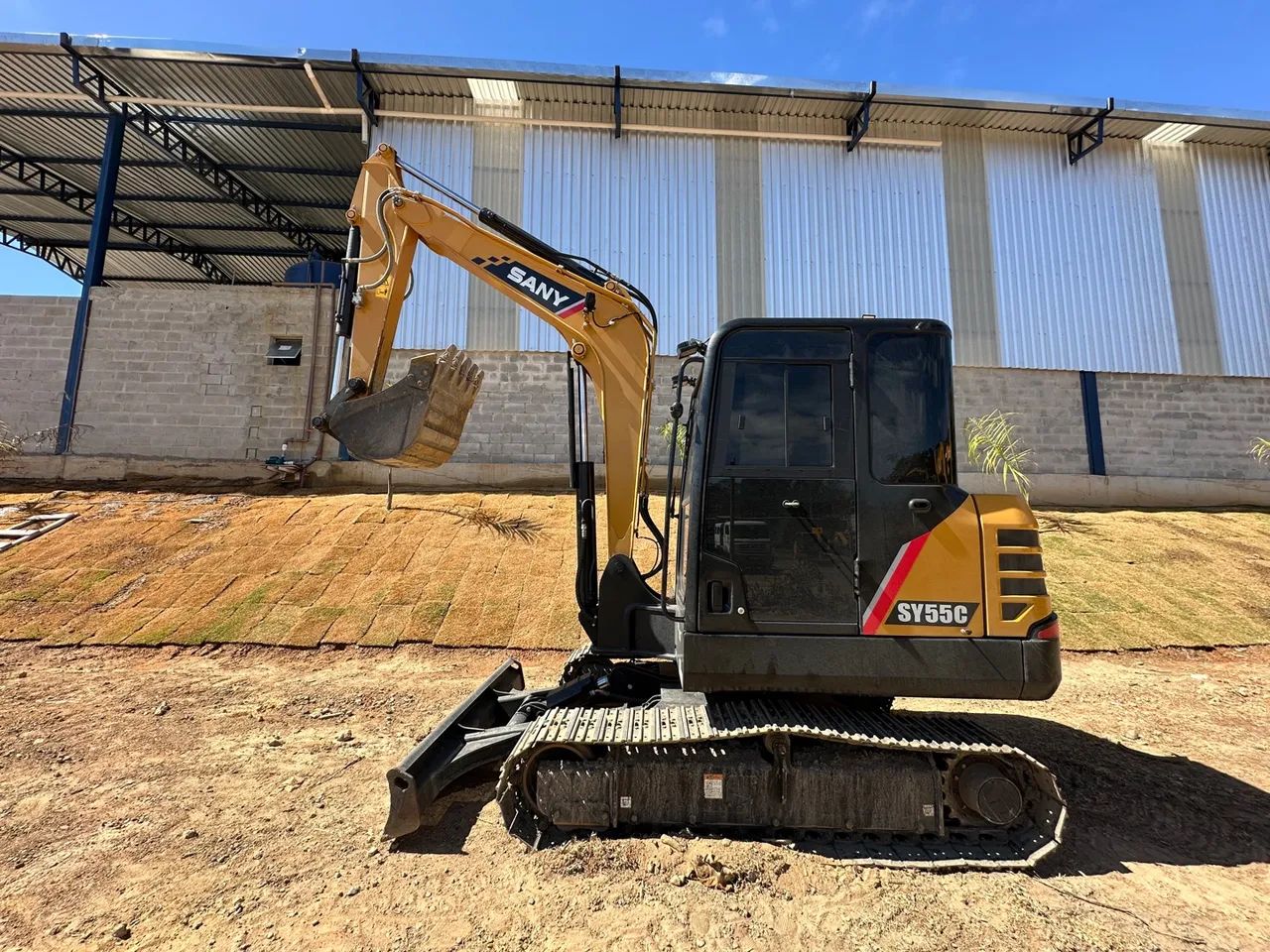 Mini escavadeira Sany SY55C 2024