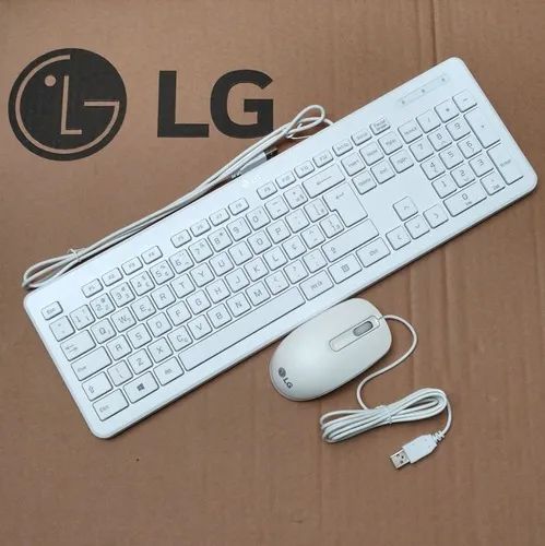 Kit Teclado + Mouse LG C/ Fio Original Toda Linha All In One