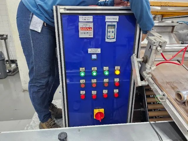 Linha completa produção Rolos de Folha Papel Aluminio / PVC descartável - Foto 3